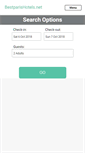 Mobile Screenshot of bestparishotels.net